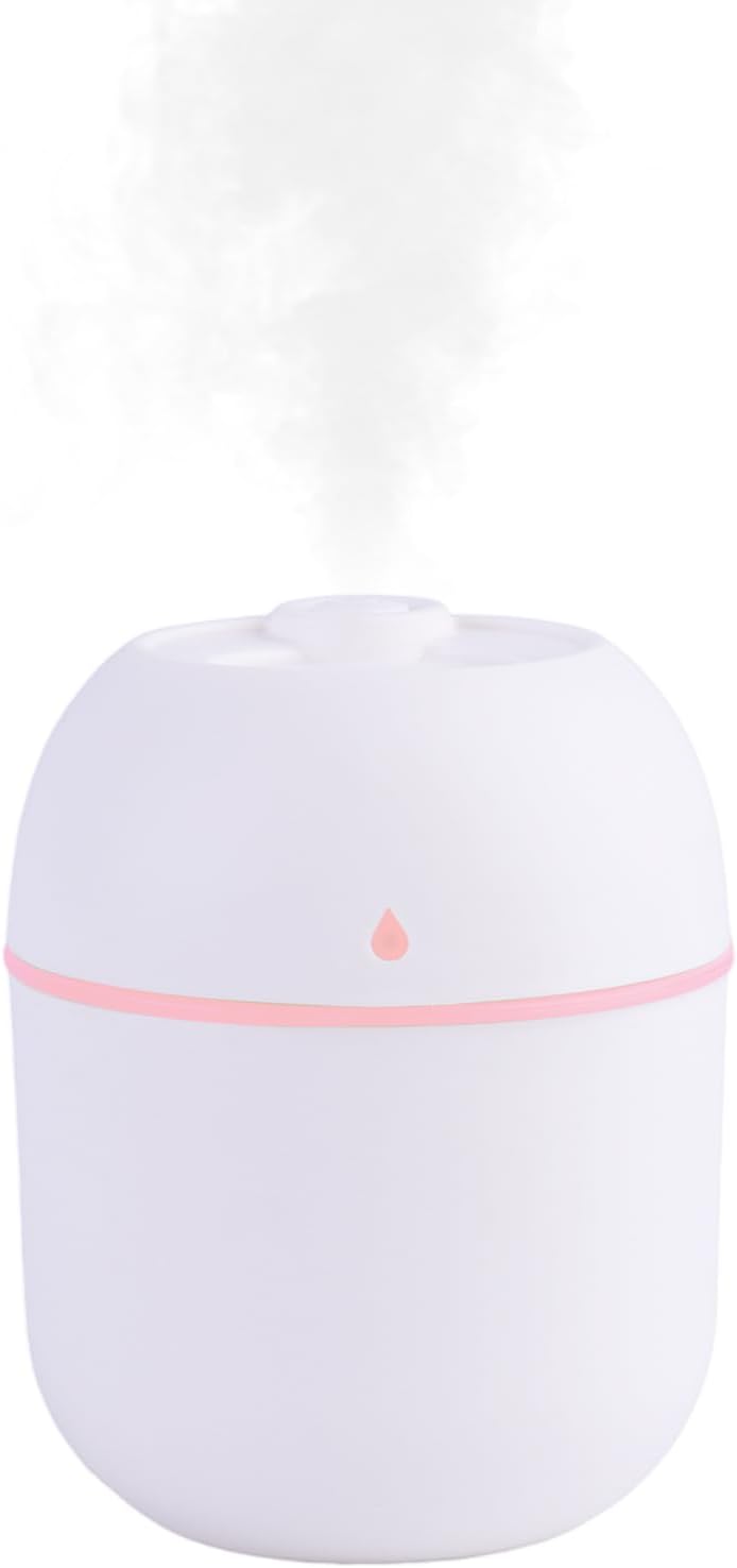 412ihFSqWJL._AC_SL1500_.jpg Portable USB Mini Cool Mist Humidifier, Super Quiet, Night Light, 2 Modes, Auto-Off - Image 1