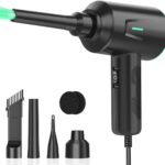 Air Duster, Electric Air Blower, 5.74oz, High Power, 2 Gear, for PC/Computer