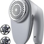 Fabric Shaver & Lint Shaver, Heavy Duty, 65mm Head, 6 Blades, Extra Blades, for Couch/Sofa/Upholstery