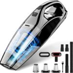 Handheld Vacuum Cordless Rechargeable 7500Pa, 670ML, Lightweight for Car/Office/Home